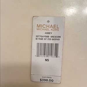 Michael Kors Acorn Studded Backpack